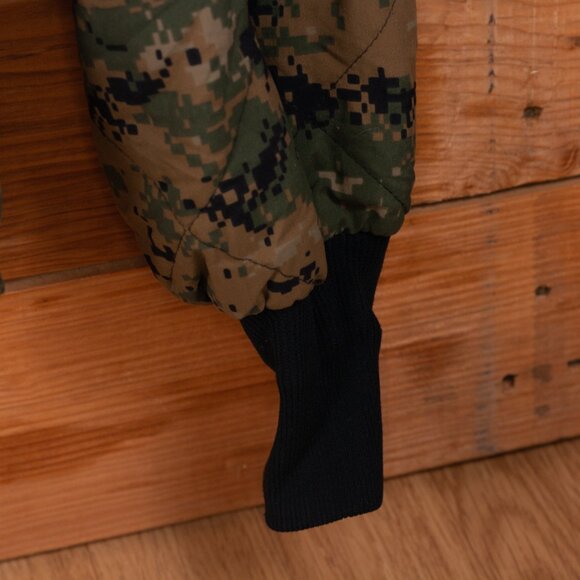 Wiggy's Woobie Liner Jacket in MARPAT Camo / Coyote Tan - Men's LG Made in USA - Picture 5 of 8